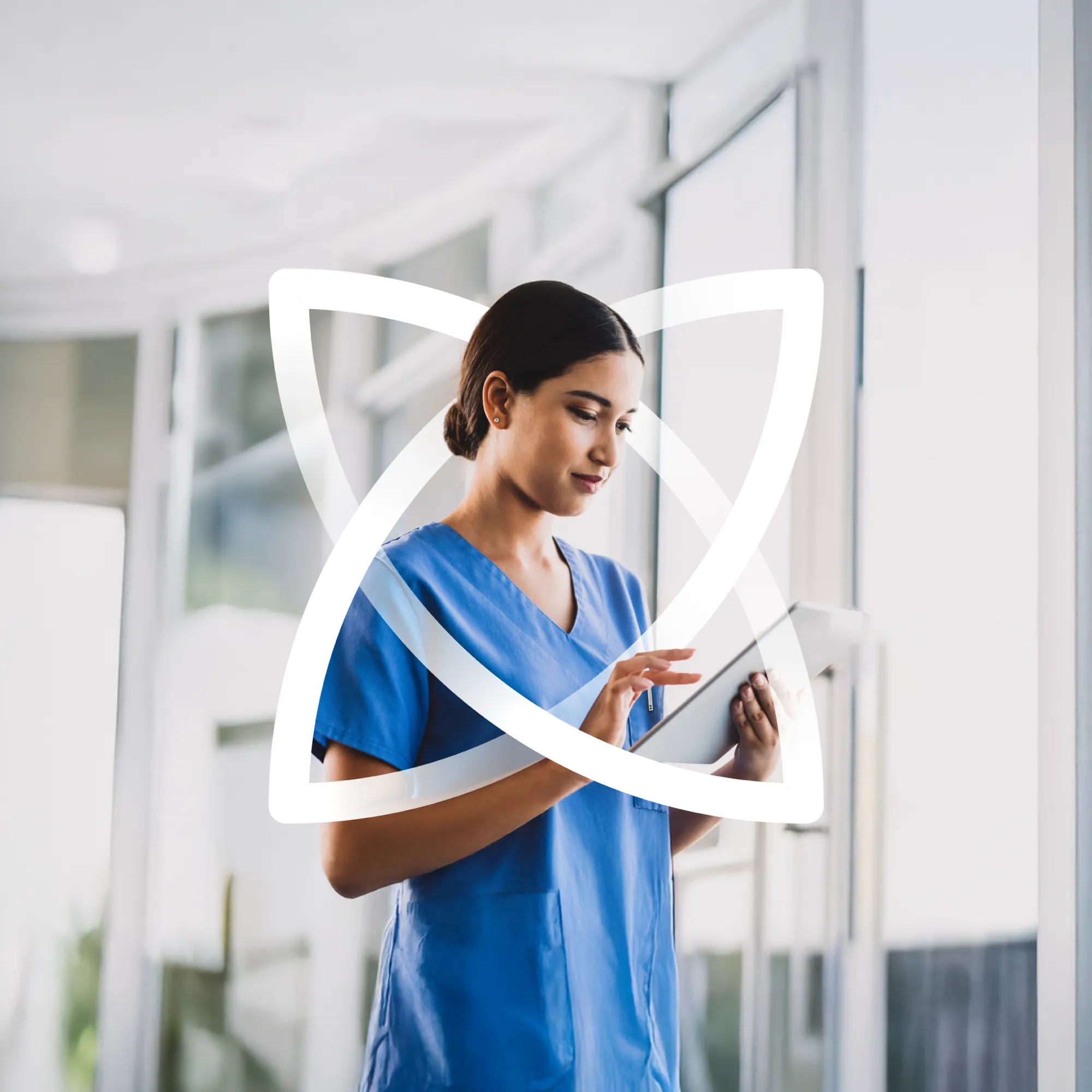 Logo and graphic design for a tech company